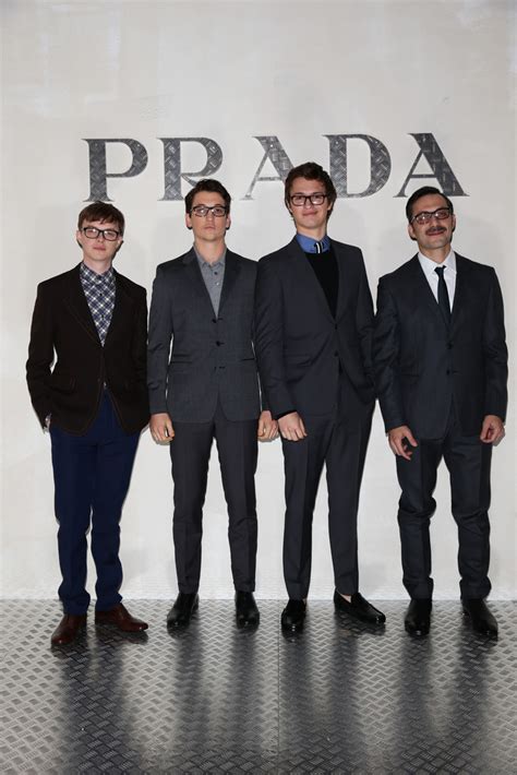 filippo timi prada|miles teller and ansel elgort support prada journal prize.